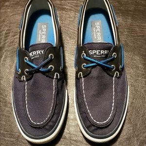 Sperry boat shoes men’s size 8 navy blue